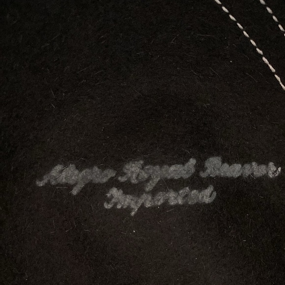 Vintage Fur Hat w Feather - Picture 5 of 7